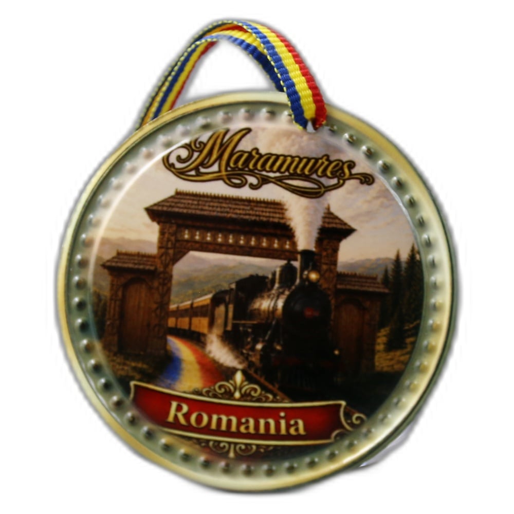 Magnet de frigider din ceramica 6.5 cm Magnet de frigider din ceramica 6.5 cm