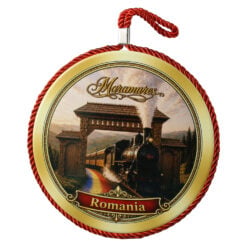 Decor perete din ceramica "Romania" Maramures 17 cm