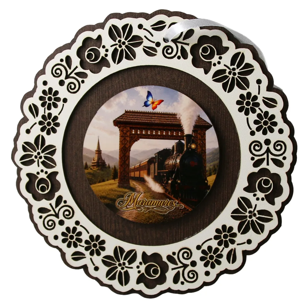 Decor de perete din lemn Maramures 18.5 cm Decor de perete din lemn Maramures 18.5 cm