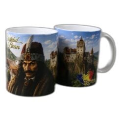 Cana ceramica "Castelul Bran" 330 ml