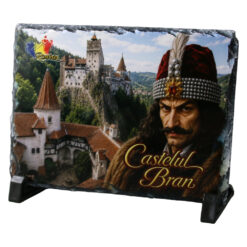 Placa din ardezie Castelul Bran 19 x 14 cm
