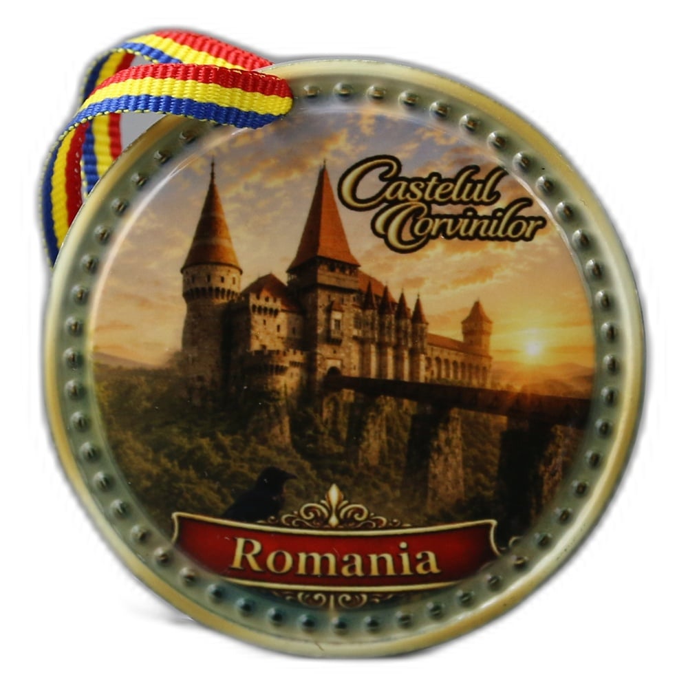 Magnet de frigider din ceramica 6.5 cm Magnet de frigider din ceramica 6.5 cm