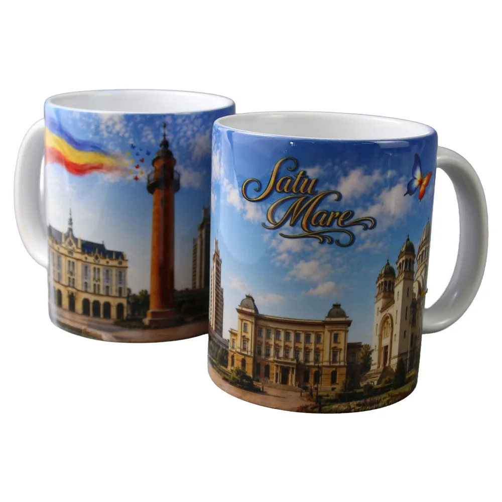 Cana din ceramica Satu Mare 330 ml Cana din ceramica Satu Mare 330 ml