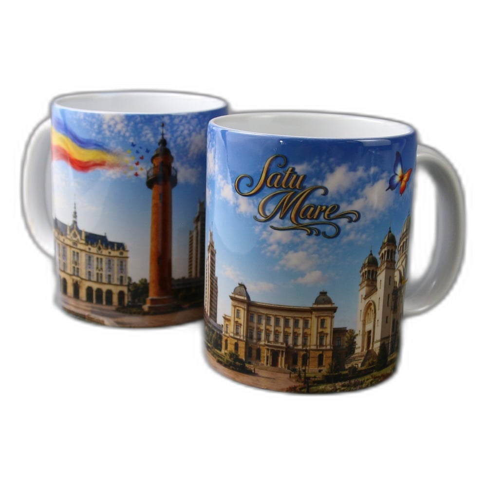 Cana ceramica "Satu-Mare" 330 ml Cana ceramica "Satu-Mare" 330 ml