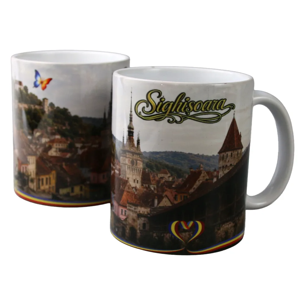 Cana din ceramica Sighisoara 330 ml Cana din ceramica Sighisoara 330 ml