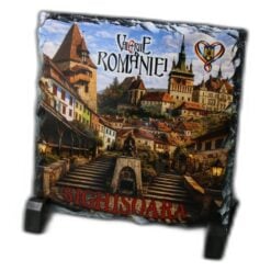 Placa ardezie "Sighisoara" 19 x 14 cm