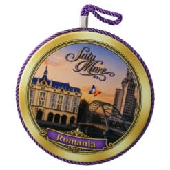Decor de perete din ceramica Satu Mare 17 cm