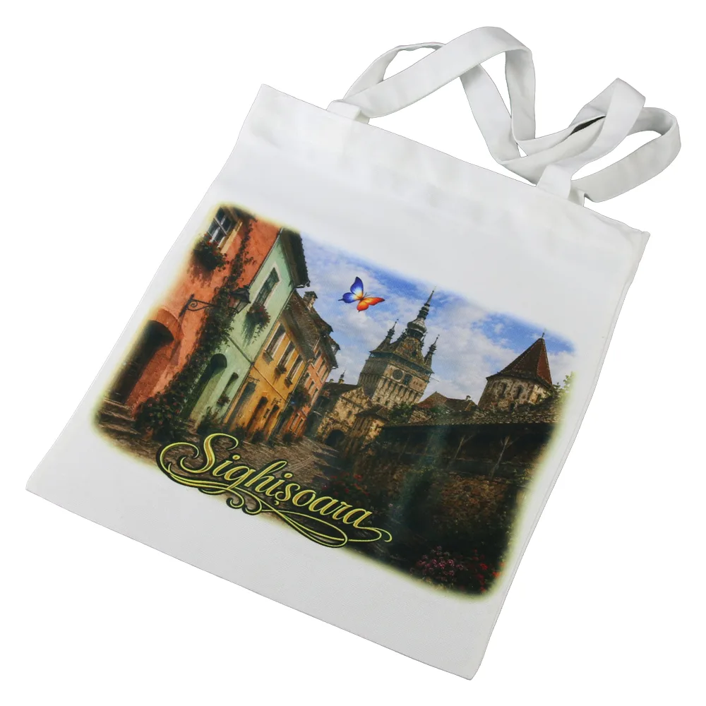 Sacosa textila Sighisoara 30 x 35 cm Sacosa textila Sighisoara 30 x 35 cm