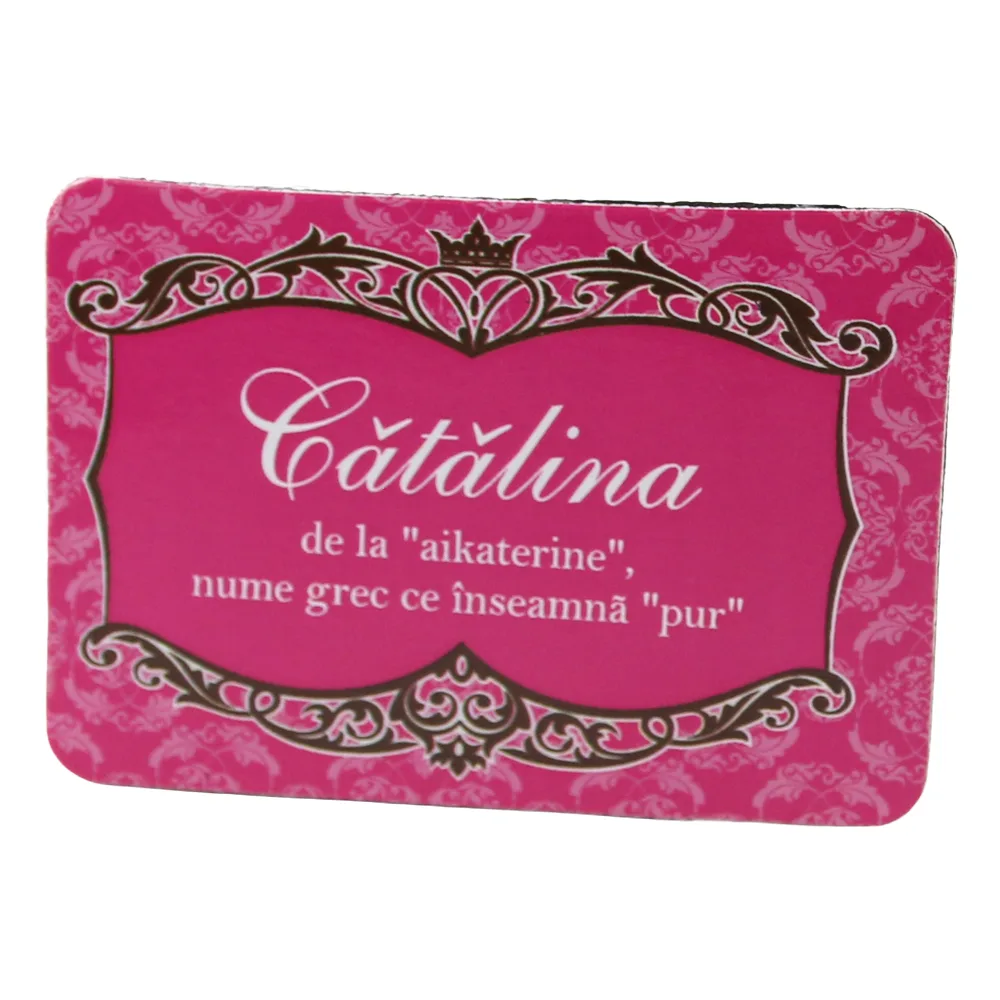 Magnet de frigider din plastic cu nume de femei si barbati 8 x 5.5 cm Magnet de frigider din plastic cu nume de femei si barbati 8 x 5.5 cm