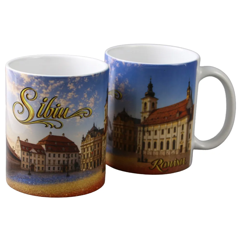 Cana din ceramica Sibiu 330 ml Cana din ceramica Sibiu 330 ml