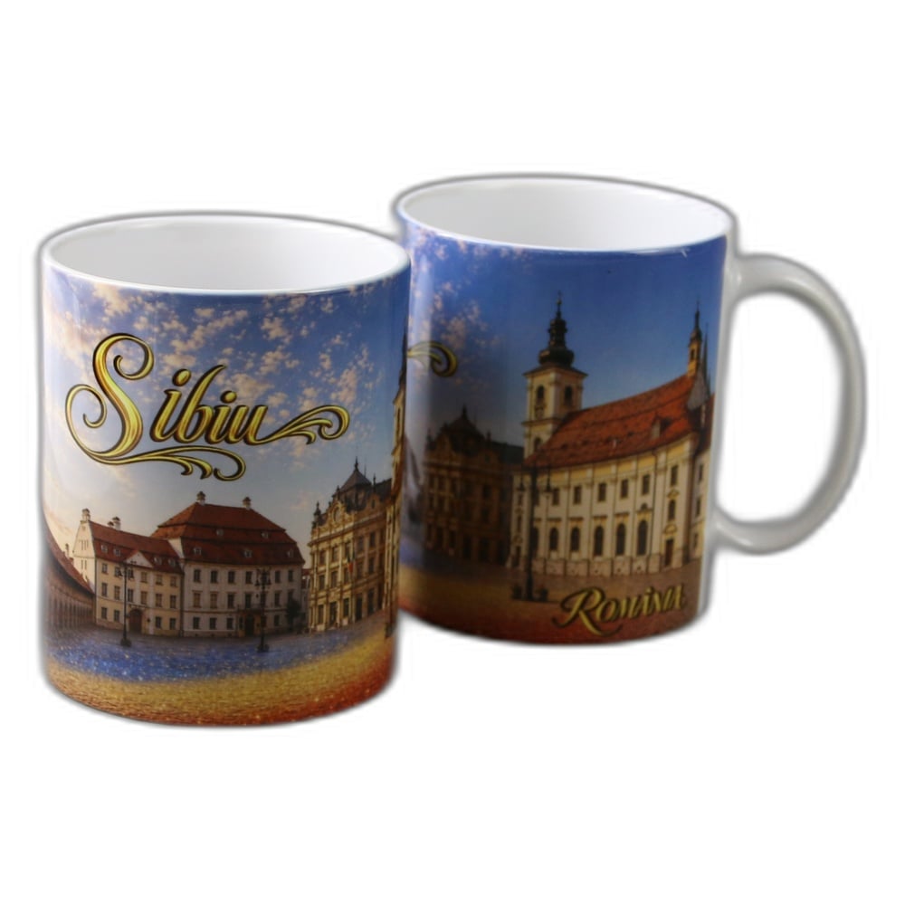 Cana ceramica "Sibiu" 330 ml Cana ceramica "Sibiu" 330 ml