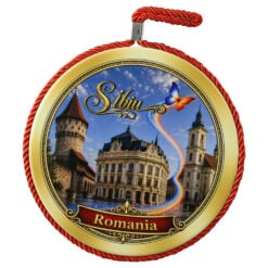 Decor de perete din ceramica Sibiu 17 cm