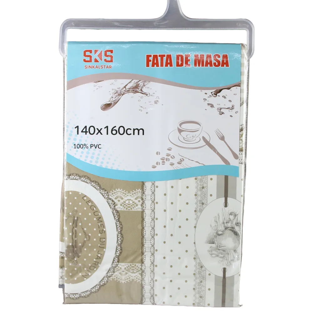 Fata de masa din PVC 140 x 160 cm Sinkalstar