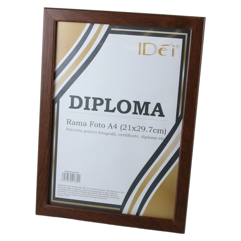 Rama pentru diplome din MDF A4 21 x 29.7 cm