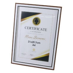 Rama pentru diplome din plastic A4 21 x 29.7 cm