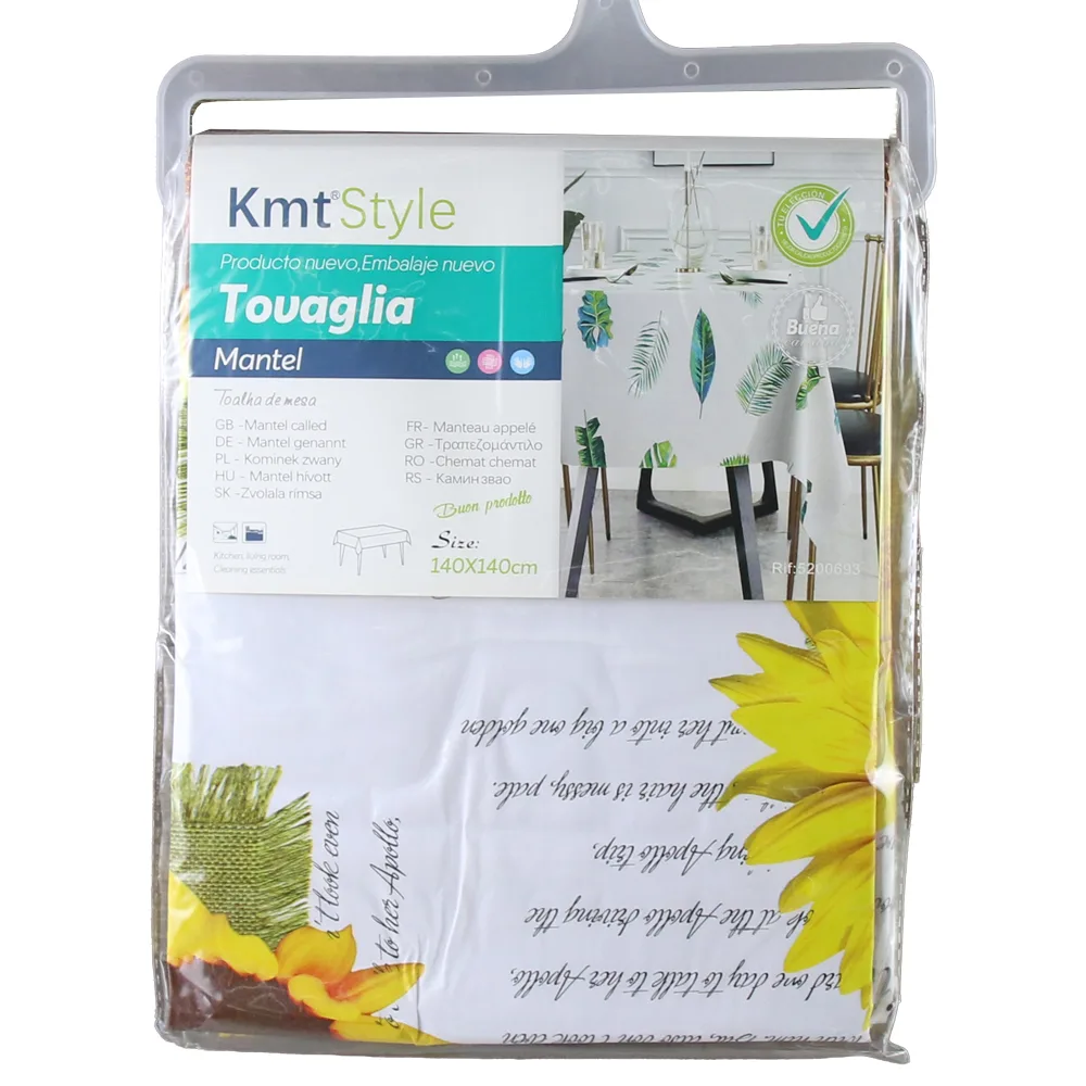 Fata de masa din PVC si poliester 140 x 140 cm Tovaglia