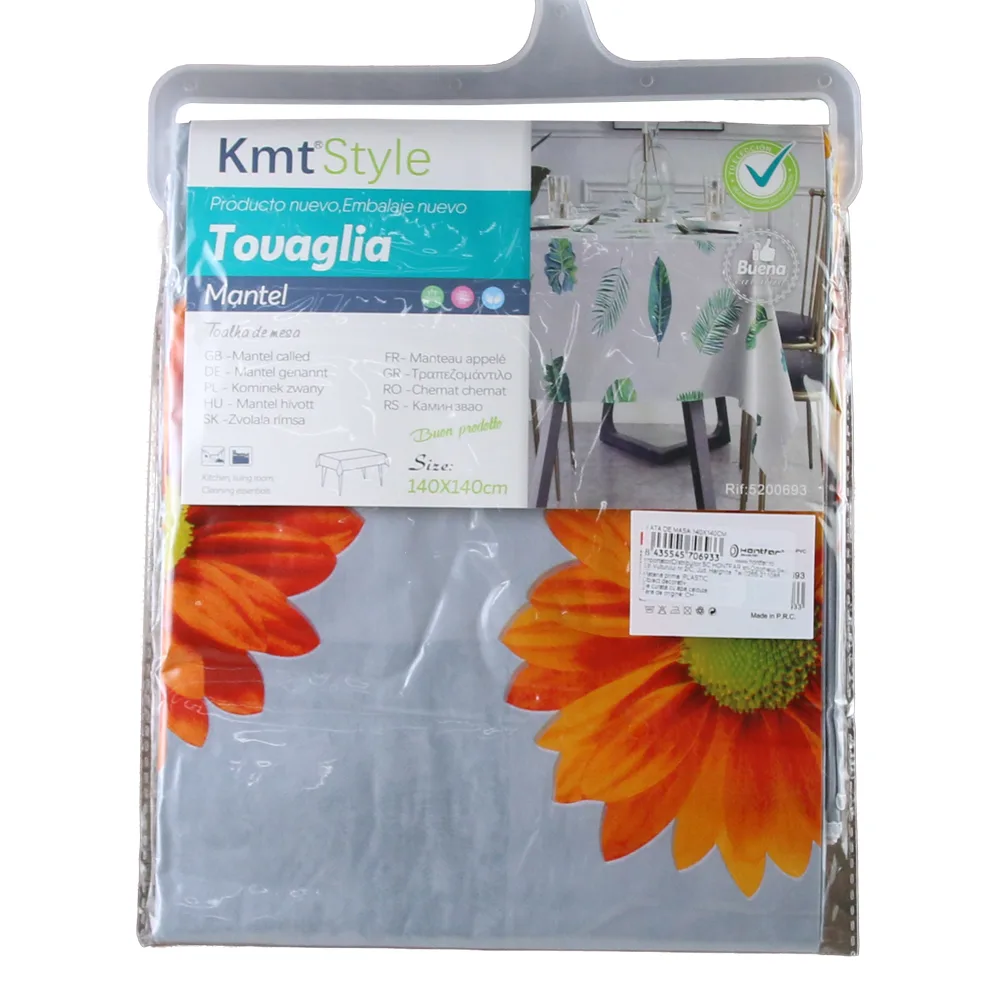 Fata de masa din PVC si poliester 140 x 140 cm Tovaglia