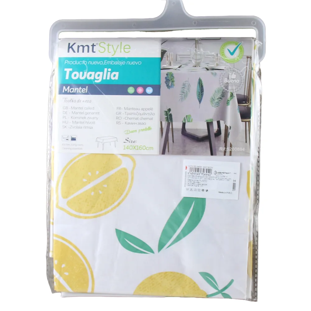 Fata de masa din PVC si poliester 140 x 160 cm Tovaglia Fata de masa din PVC si poliester 140 x 160 cm Tovaglia