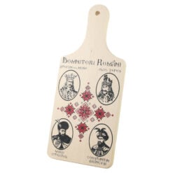 Tocator decorativ "Domnitori Romani" 12 x 28 cm