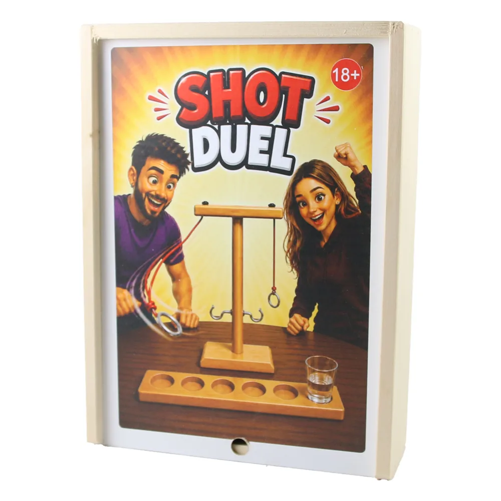 Joc de petrecere Shot Duel cu pahare Joc de petrecere Shot Duel cu pahare