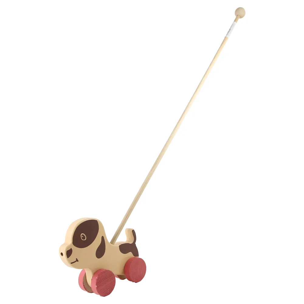 Jucarie din lemn de impins 72 cm Jucarie din lemn de impins 72 cm