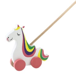 Jucarie din lemn de impins 72 cm