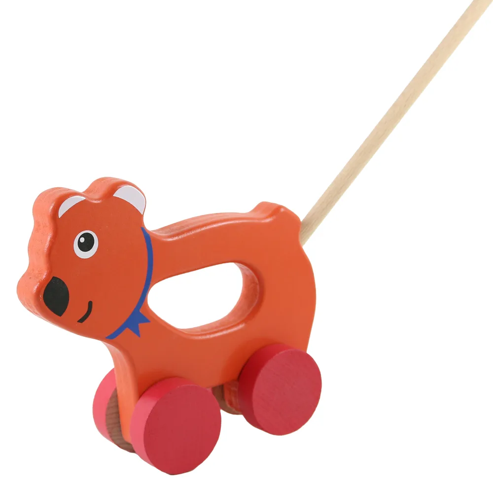 Jucarie din lemn de impins 72 cm Jucarie din lemn de impins 72 cm