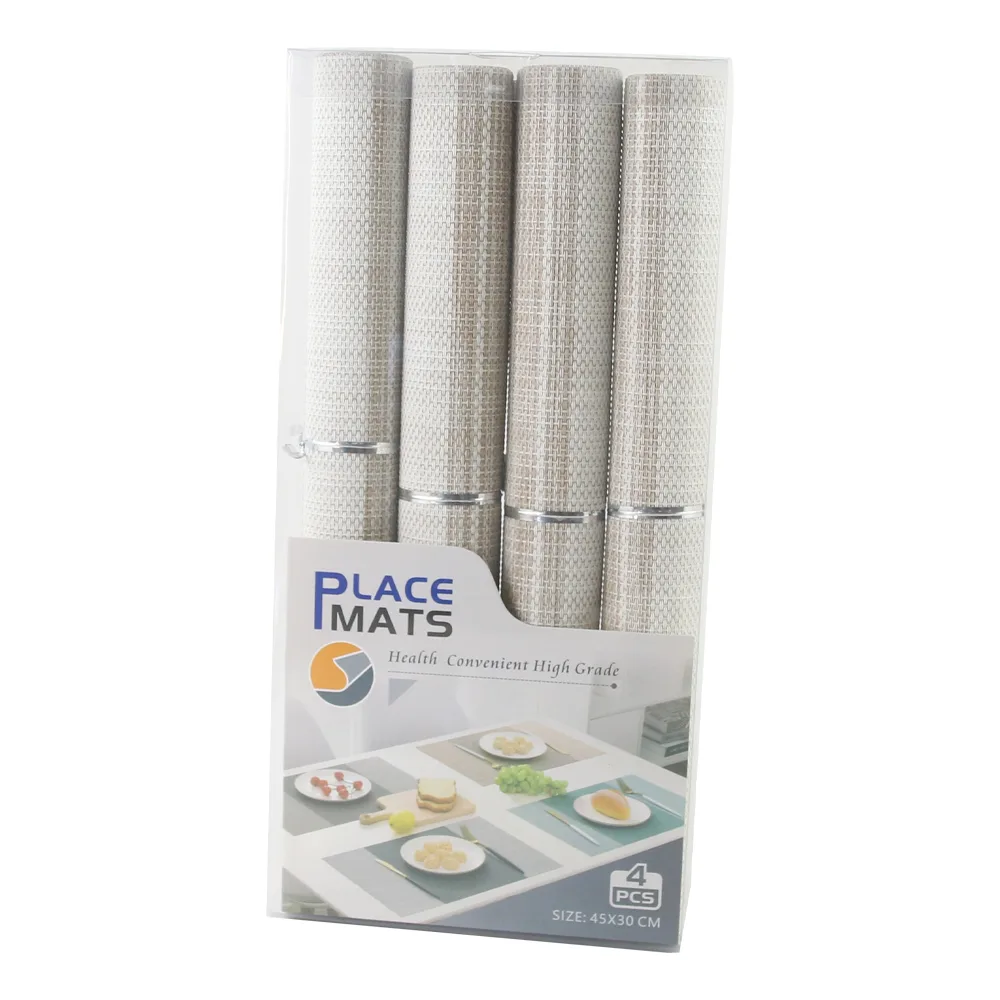 Set 4 suporturi pentru farfurii din plastic 45 x 30 cm Set 4 suporturi pentru farfurii din plastic 45 x 30 cm
