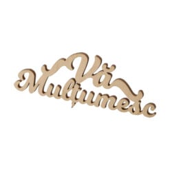 Decoratiune din lemn cu mesaje diferite in limba romana 14-6 cm