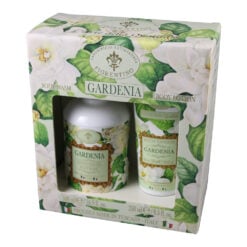 Set cadou pentru baie Florentino Gardenie 500 + 250 ml - gel de dus si lotiune de corp