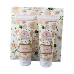 Set cadou pentru baie Florentino Rose 250 ml - gel de dus si lotiune de corp