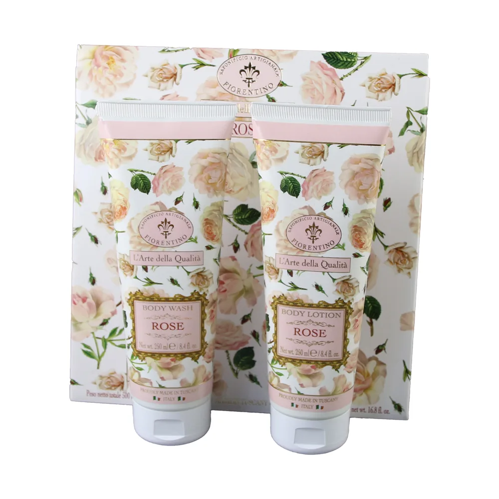 Set cadou pentru baie Florentino Rose 250 ml - gel de dus si lotiune de corp Set cadou pentru baie Florentino Rose 250 ml - gel de dus si lotiune de corp