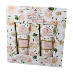 Set cadou pentru baie Florentino Rose 250 ml - gel de dus si lotiune de corp