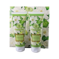 Set cadou pentru baie Florentino Gardenie 250 ml - gel de dus si lotiune de corp