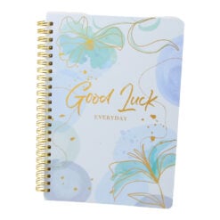 Agenda nedatata cu spirala si pagini liniate Record moments 15 x 21 cm