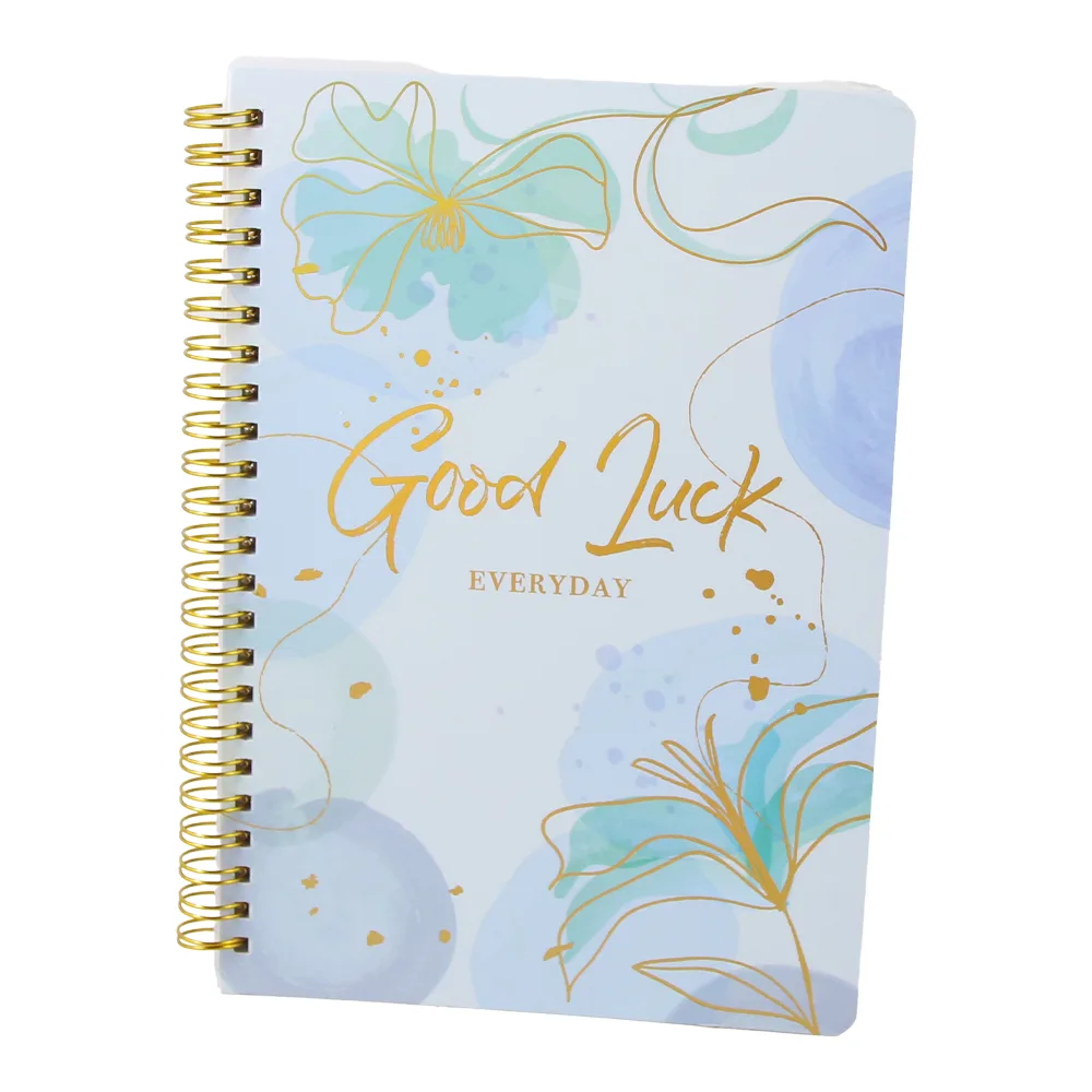 Agenda nedatata cu spirala si pagini liniate Record moments 15 x 21 cm