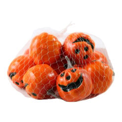 Set 10 dovlecei Halloween din polifoam 5 cm
