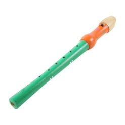 Fluier colorat din lemn 32 cm
