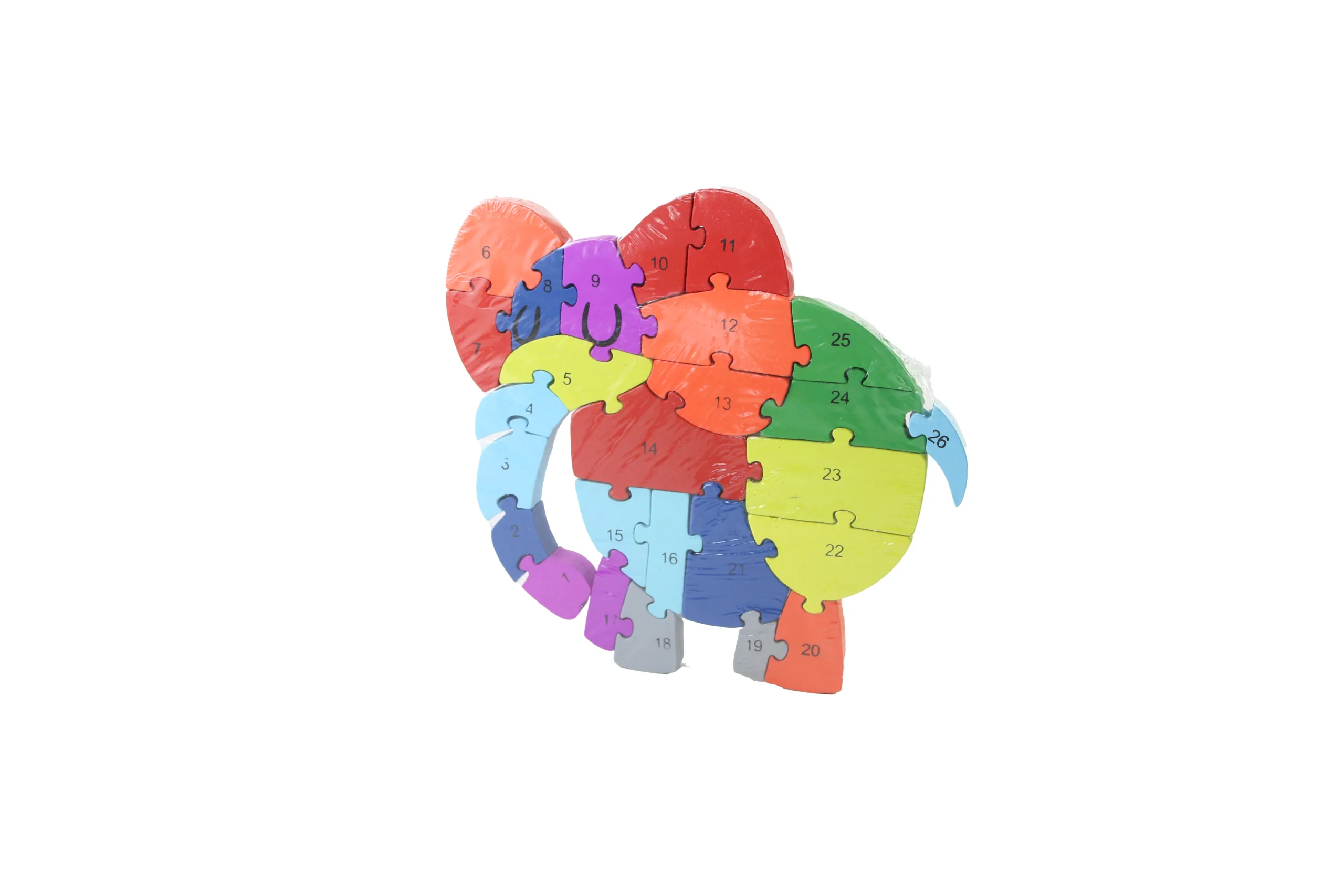 Puzzle din lemn cu litere si cifre Puzzle din lemn cu litere si cifre
