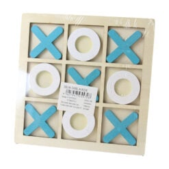 Joc din lemn Tic-Tac Toe 14.5 x 14.5 cm
