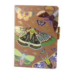 Agenda nedatata cu pagini liniate Fluturasi 15 x 14 cm