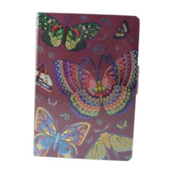 Agenda nedatata cu pagini liniate Fluturasi 15 x 14 cm