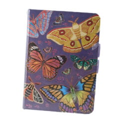 Agenda nedatata cu pagini liniate Fluturasi 10.5 x 14.5 cm