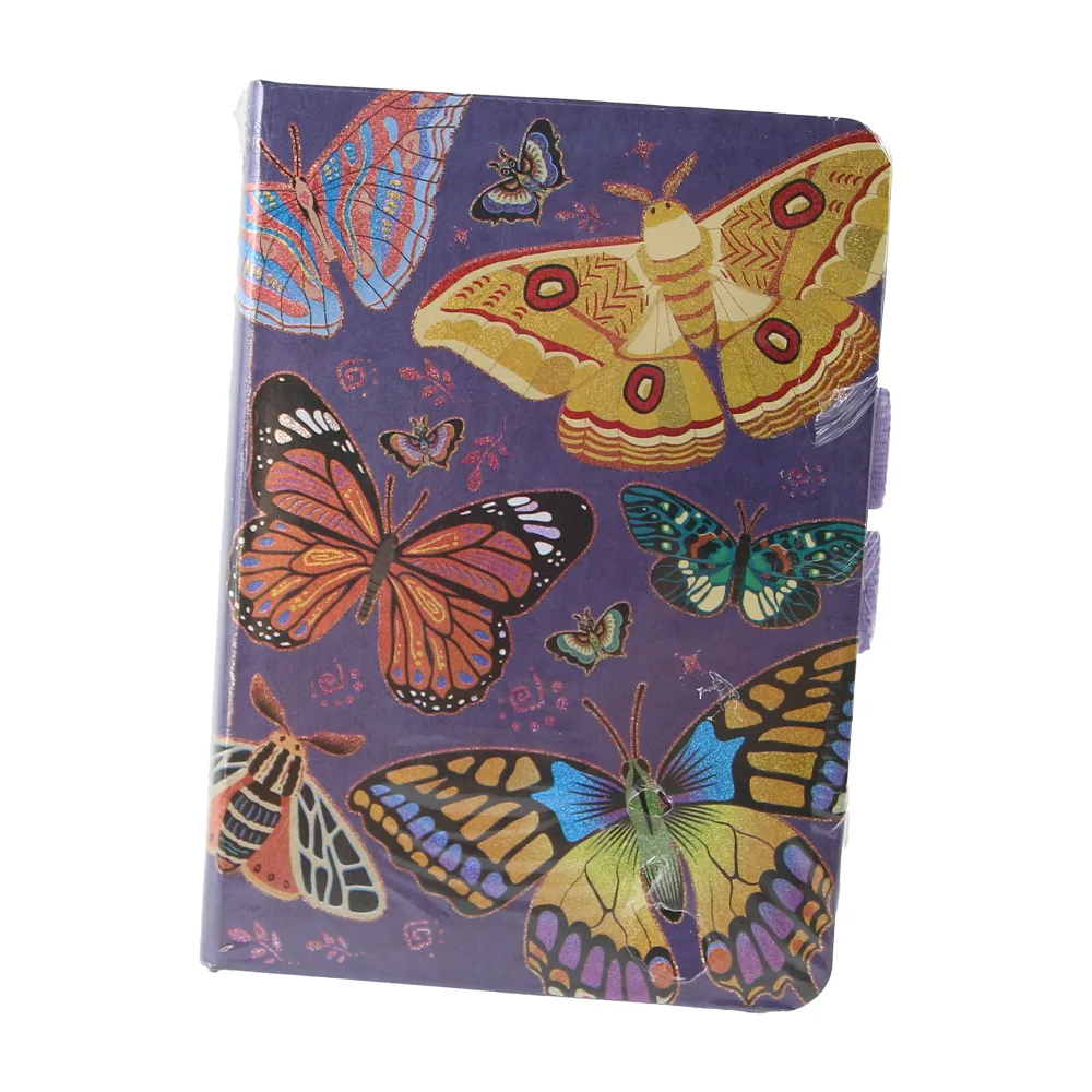 Agenda nedatata cu pagini liniate Fluturasi 10.5 x 14.5 cm