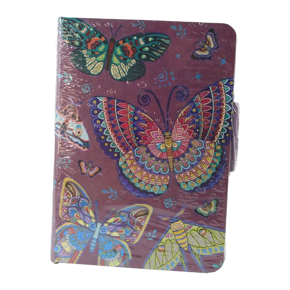 Agenda nedatata cu pagini liniate Fluturasi 10.5 x 14.5 cm