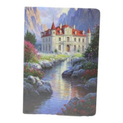 Agenda nedatata cu pagini liniate Aquarelle 14.5 x 20.5 cm