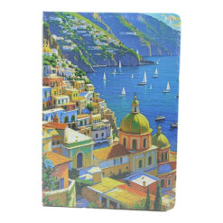 Agenda nedatata cu pagini liniate Aquarelle 14.5 x 20.5 cm