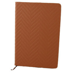 Agenda nedatata cu pagini liniate si coperta din piele sintetica 14.5 x 21 cm