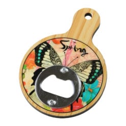 Desfacator de sticle din lemn cu magnet