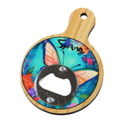 Desfacator de sticle din lemn cu magnet